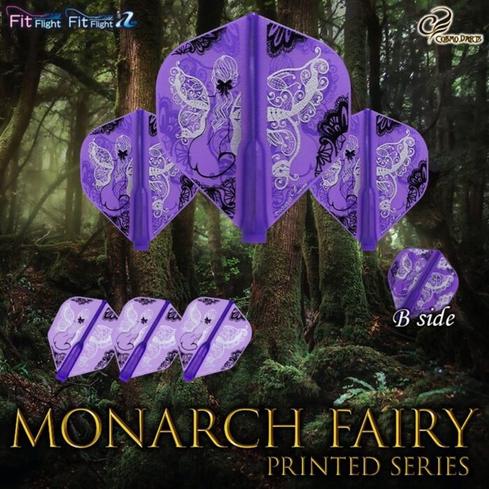 Ailettes Cosmo Shape x3 - Monarch Fairy